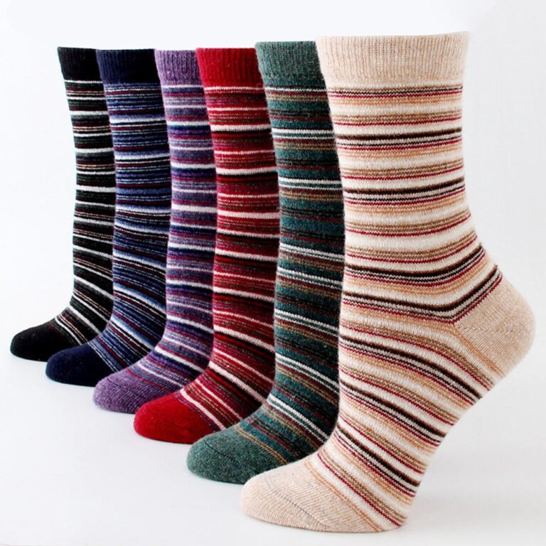 Men's Plain Six Color 6pk Assorted Bundle Soft Elastic Colorful Socks - Amedeo Exclusive