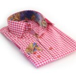 Mens Slim Fit Designer Dress Shirt - tailored Cotton Shirts for Work
