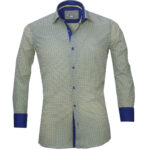 Mens Slim Fit Designer Dress Shirt - tailored Cotton Shirts for Work and Casual Wear - Image 2