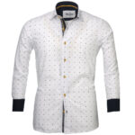 Mens Slim Fit Designer Dress Shirt - tailored Cotton Shirts for Work - Image 2