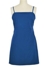 Women's Summer Fashion Blue Party Beachwear Sundress Short Mini Dresses - Image 2