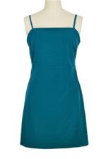 Women's Summer Fashion Sea Blue Party Beachwear Sundress Short Mini Dresses - Image 2