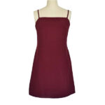 Women's Summer Fashion Burgundy Party Beachwear Sundress Short Mini Dresses - Celino Corp.