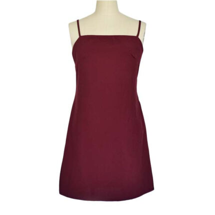 Women's Summer Fashion Burgundy Party Beachwear Sundress Short Mini Dresses - Celino Corp.