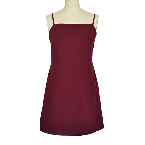 Women's Summer Fashion Burgundy Party Beachwear Sundress Short Mini Dresses - Celino Corp.