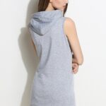 Celino Women's sexy Gray Stripe Sleeveless Short Mini Dress - Celino Corp.