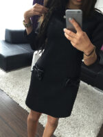 Celino Women's sexy Black Long Sleeve Short Mini Dress - Celino Corp.
