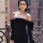 Celino Women's Sexy Cocktail Party Black Off Shoulder Long Sleeve Mini Dress - Celino Corp.