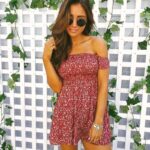 Celino Women Sexy Cocktail Party Off Shoulder Short Sleeve Printed Mini Dress - Image 2