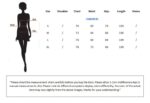 Celino Women Round-Neck Short Sleeve Party Club Bodycon Black Midi Dress - Image 3