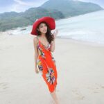 Celino Women's Sexy Orange With Multi Color Sleeveless Short Dress - Celino Corp.