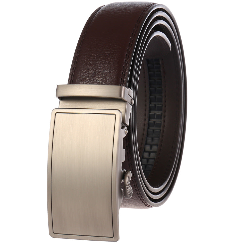 CEBL007 Celino Leather One Size Fits All Smart Ratchet Automatic Belt Made in Europe - Image 1