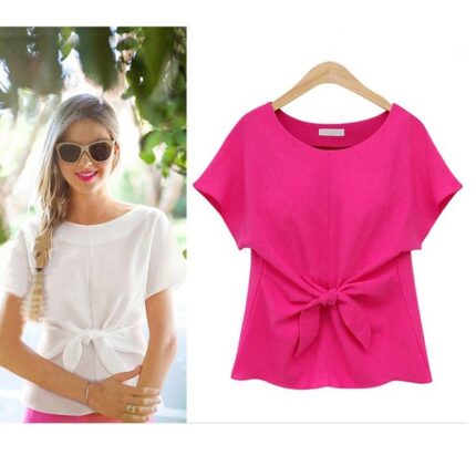 Pink Women's Long Sleeve  Black Casual V-Neck Floral Printing T-Shirt Tops
