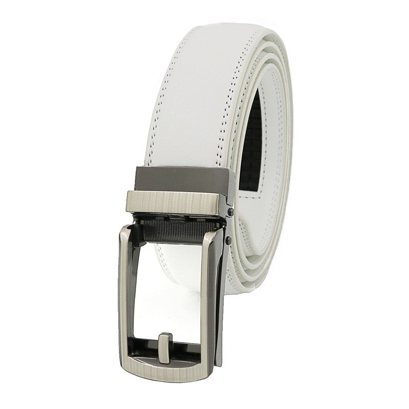 CEBL018_a03226d5-4c2f-49b2-b6bf-400a06962671 Adjustable Ratchet Slide Buckle Genuine Leather Belt for Men One Size Fits All - Celino Corp.