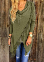 Green Women's Long Sleeve  Black Casual V-Neck Floral Printing T-Shirt Tops - Image 3