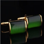 Mens Stainless Steel Football Cufflinks for Shirt with Box - Hand Crafted Perfect Gift