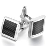 Mens Stainless Steel Football Cufflinks for Shirt with Box - Hand Crafted Perfect Gift - Celino Corp.