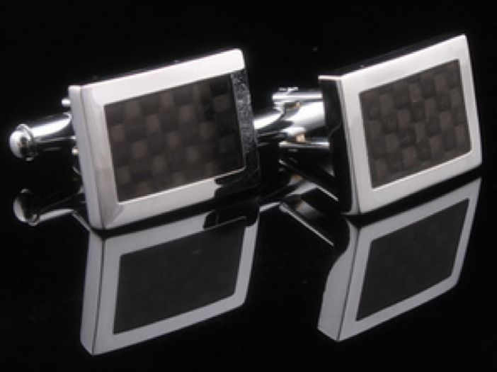 CECU032 Mens Stainless Steel Football Cufflinks for Shirt with Box - Hand Crafted Perfect Gift - Image 1