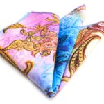 Parrot Paisley Pocket Square for Men - Premium Silk Handkerchiefs for Suits
