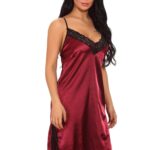 Black Transparent Sleepwear for Women - See Thru Lace 1 Piece Nightwear Lingerie Set - Celino Corp.
