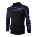 Black Fall Long Sleeve Cotton Jacket for Men - High Quality Bomber Detachable Outerwear Coat Jacket - Celino Corp.