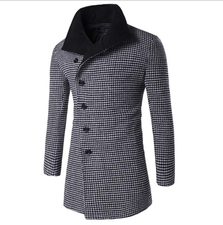 Black Long Sleeve Winter Cotton Jacket for Men - High Quality Trench Detachable Outerwear Coat - Celino Corp.