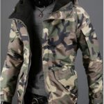 Green Long Sleeve Winter Army Jacket for Men - High Quality Parka Detachable Outerwear Coat Jacket