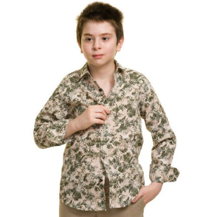 Celino Boy's Long Sleeve Tops Dress Shirts Cotton for Casual Made in Europe
