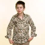 Celino Boy's Long Sleeve Tops Dress Shirts Cotton for Casual Made in Europe - Image 3