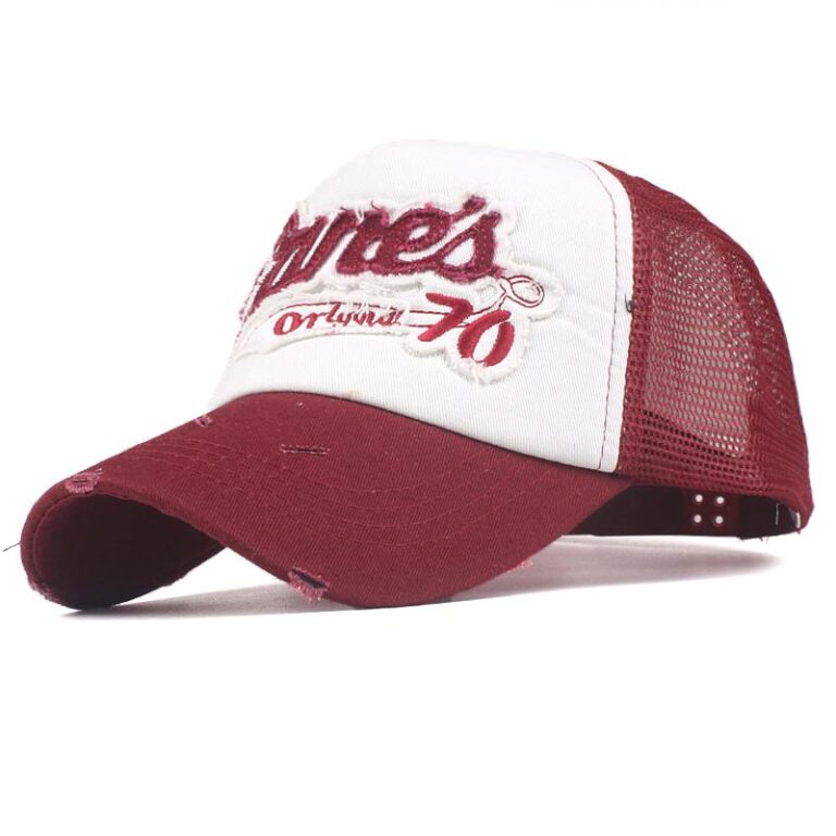 Burgandy Light Bird Stylish Baseball Hats for Men - Adjustable Relaxed Fit Cool Strapback Caps - Celino Corp.
