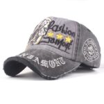 Grey Light Bird Stylish Baseball Hats for Men - Adjustable Relaxed Fit Cool Strapback Caps - Celino Corp.