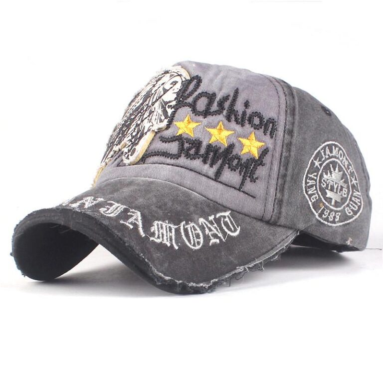 Grey Light Bird Stylish Baseball Hats for Men - Adjustable Relaxed Fit Cool Strapback Caps - Celino Corp.