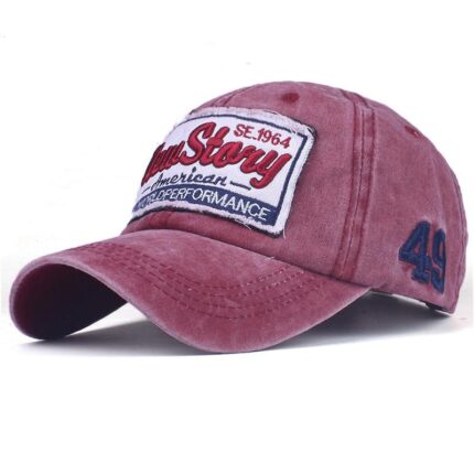 Red Light Bird Stylish Baseball Hats for Men - Adjustable Relaxed Fit Cool Strapback Caps