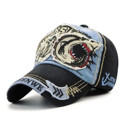 Blue Light Bird Stylish Baseball Hats for Men - Adjustable Relaxed Fit Cool Strapback Caps - Celino Corp.
