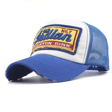 Light Blue Light Stylish Baseball Hats for Men - Adjustable Relaxed Fit Cool Strapback Caps - Celino Corp.
