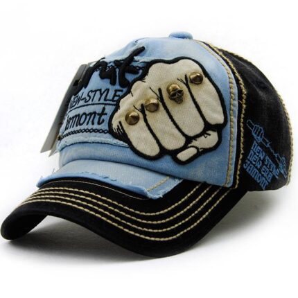 Blue Light Bird Stylish Baseball Hats for Men - Adjustable Relaxed Fit Cool Strapback Caps