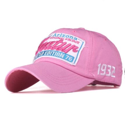 Pink Light Bird Stylish Baseball Hats for Men - Adjustable Relaxed Fit Cool Strapback Caps - Celino Corp.