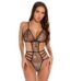 1 Piece Womens Dress Lace Fishnet Teddies - Sleepwear Lingerie Bodysuits with G-String - Celino Corp.