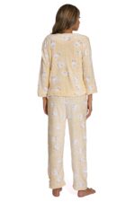 Yellow-Cute Rabbit print Sleepsuit - Image 7