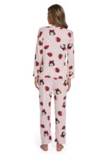 Spring Autumn Strawberry Print  Sleepwear set - Image 8