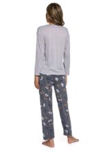 Autumn Cartoon Pattern Women Home Clothes Suit - Image 6