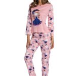 Long Sleeve Princess print Home wear Suit