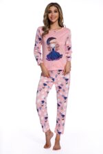 Long Sleeve Princess print Home wear Suit - Image 6