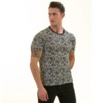 Black White Zebra European Made Premium Quality T-Shirt - Crew Neck Short Sleeve T-Shirts - Image 2