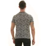 Black White Zebra European Made Premium Quality T-Shirt - Crew Neck Short Sleeve T-Shirts - Image 4