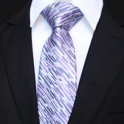 Celino Blue 100% Woven Silk Tie for Men Necktie Premium Turkey Made
