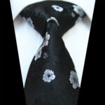 Celino Men's Black Paisley Silk Multi Color Neck tie neckties Premium Turkey Made - Celino Corp.