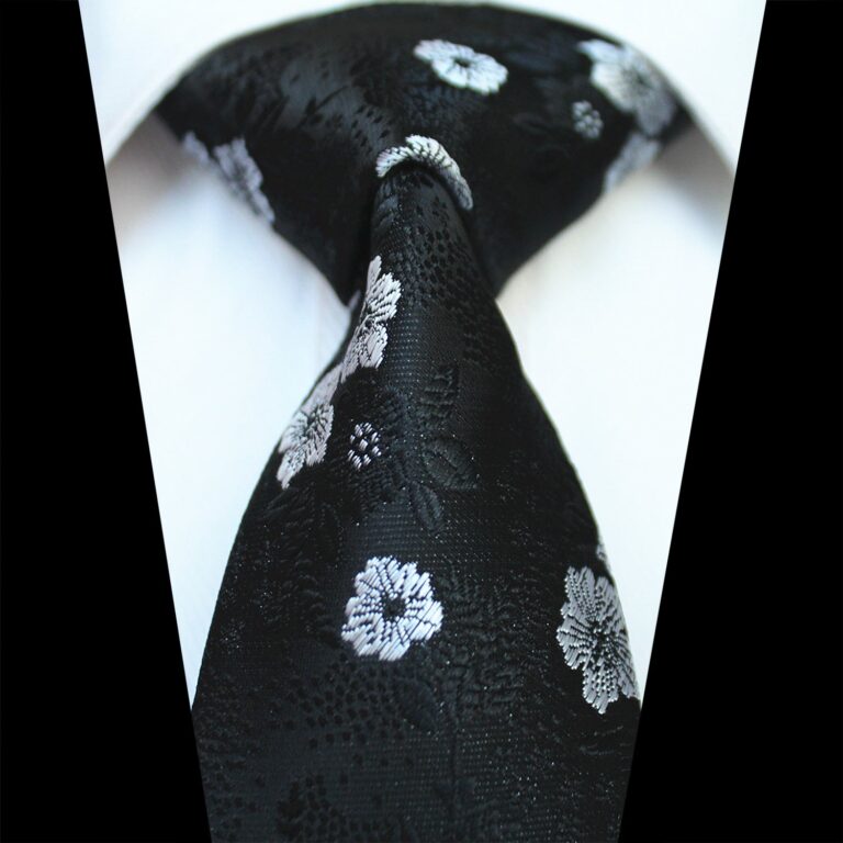 Celino Men's Black Paisley Silk Multi Color Neck tie neckties Premium Turkey Made - Celino Corp.