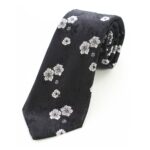 Celino Men's Black Paisley Silk Multi Color Neck tie neckties Premium Turkey Made - Celino Corp.