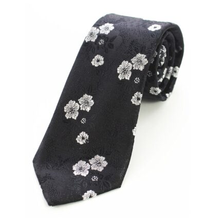 Celino Men's Black Paisley Silk Multi Color Neck tie neckties Premium Turkey Made - Celino Corp.